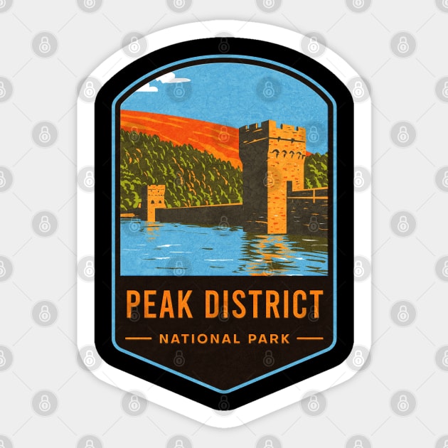 Peak District National Park Sticker by JordanHolmes